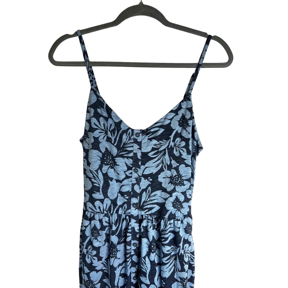 MARKET‎ & SPRUCE Mira Tropical Hibiscus Spaghetti Strap Maxi Dress Size Small - Picture 6 of 13
